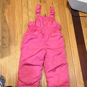 Pink Platinum Kids Pink Overalls